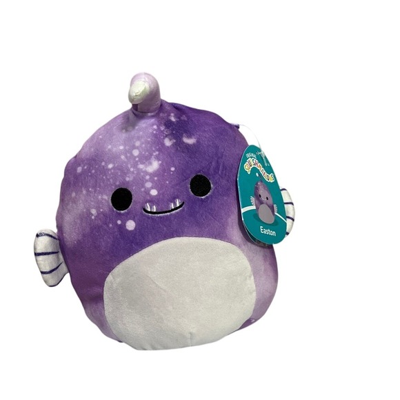 Squishmallows Easton Puffer Fish Purple Plush Stuffed Animal‎ Toy - Picture 1 of 3